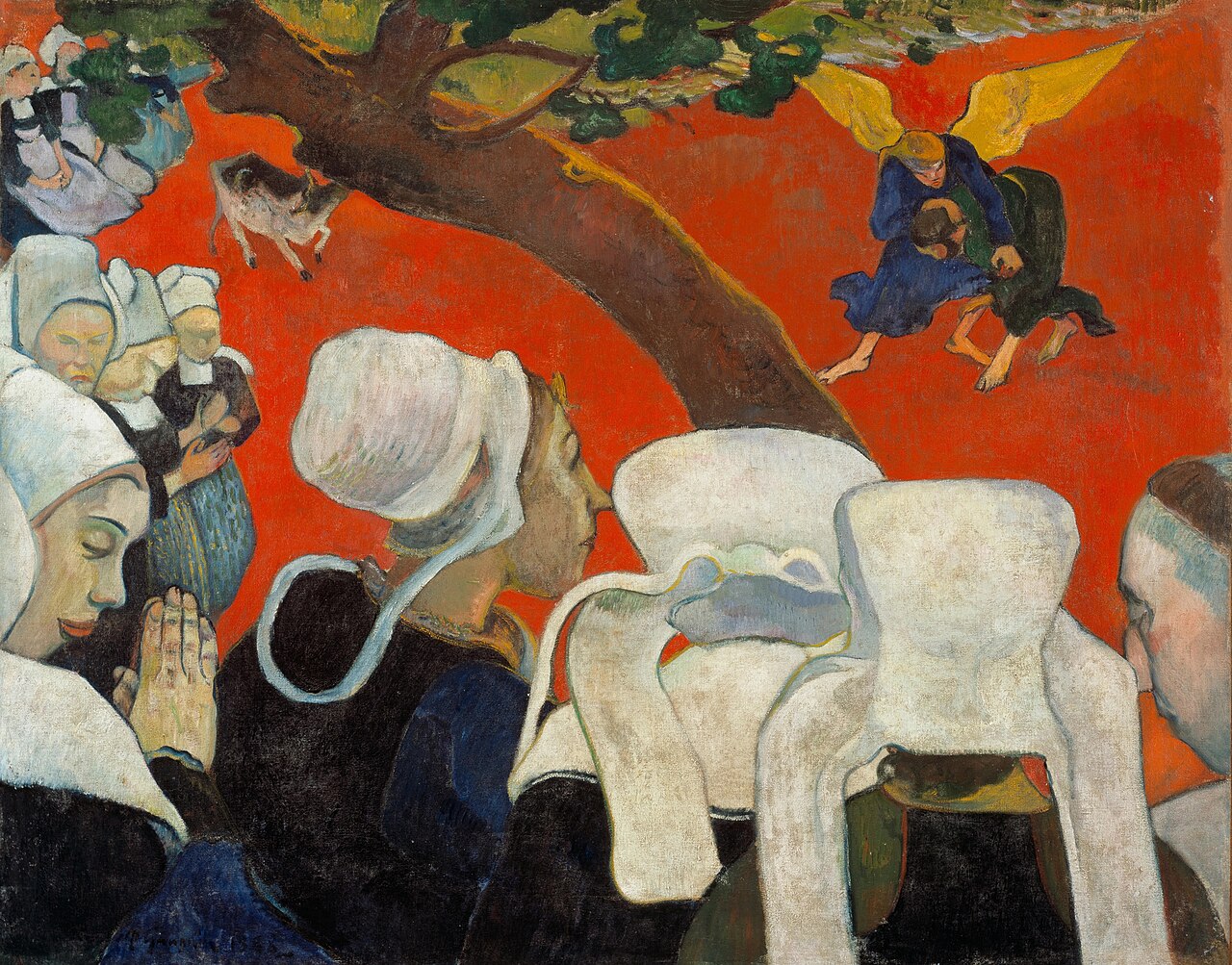 Paul Gauguin, La Vision après le sermon (1888)