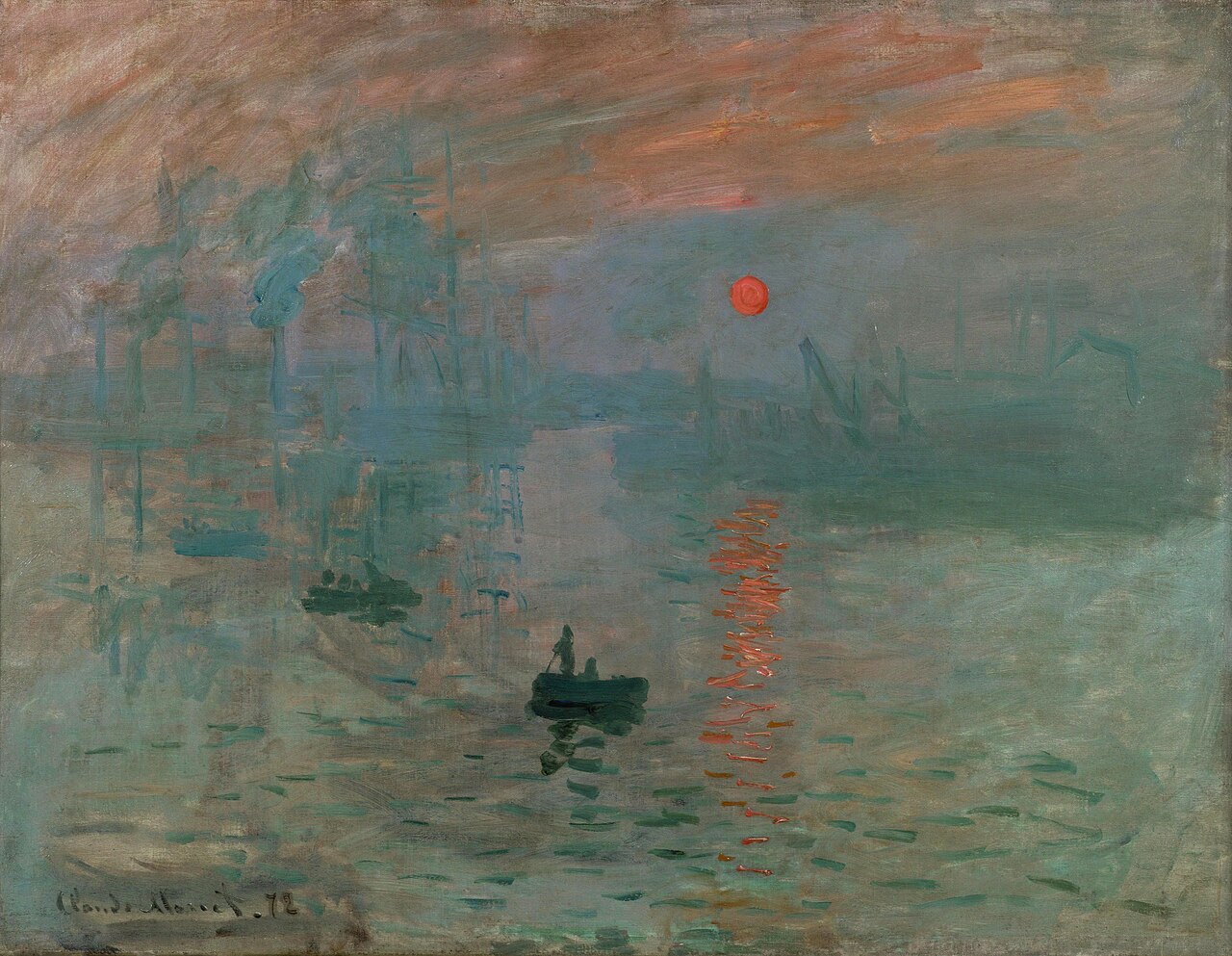 Claude Monet, Impression, soleil levant (1872)