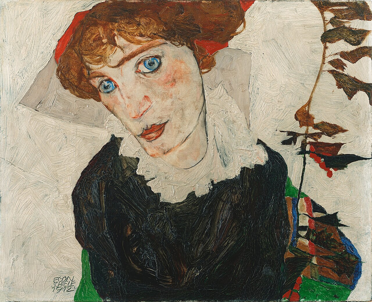 Egon Schiele, Portrait de Wally (1912)