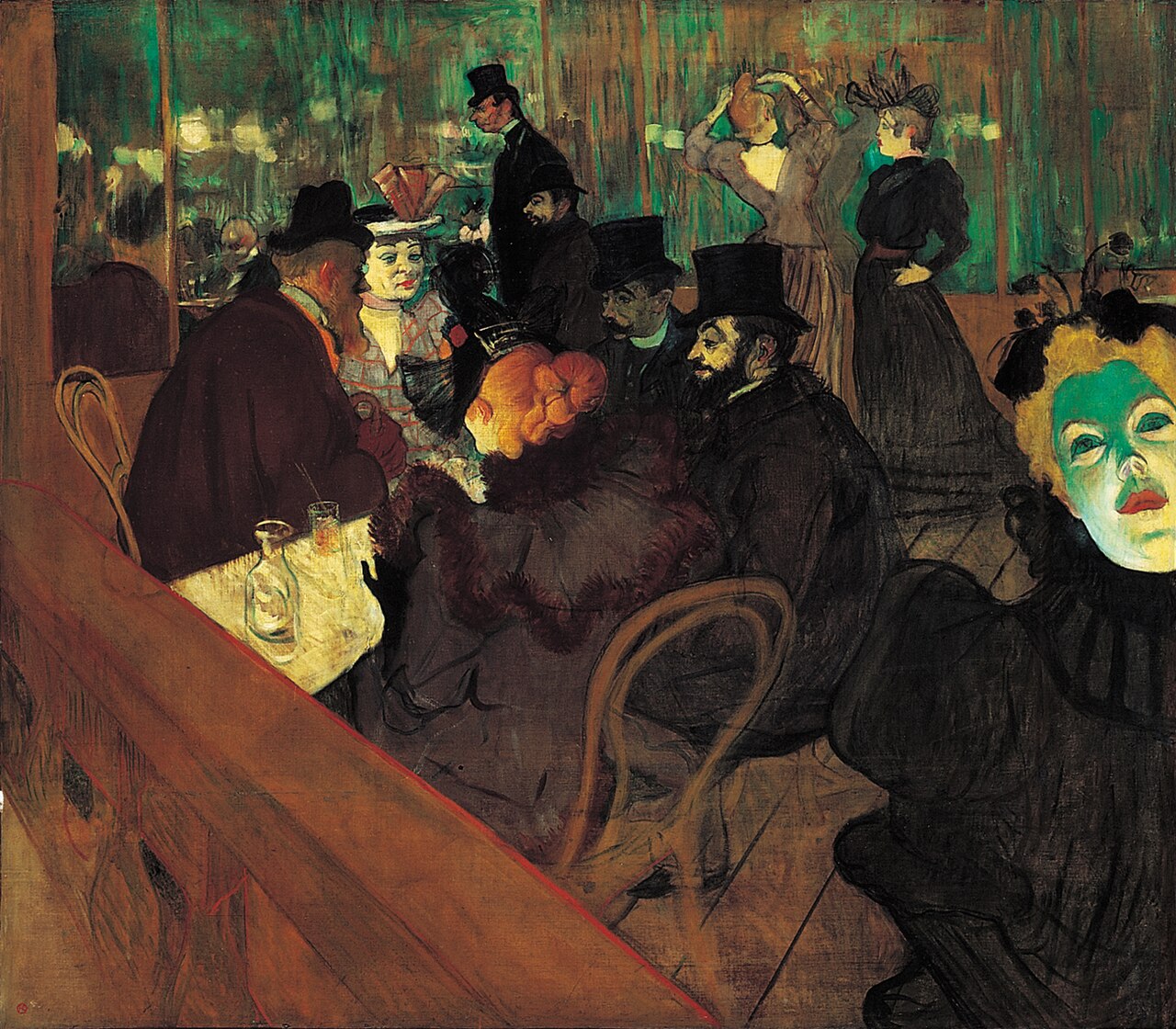 Henri de Toulouse-Lautrec, Au Moulin Rouge (1892-1895)